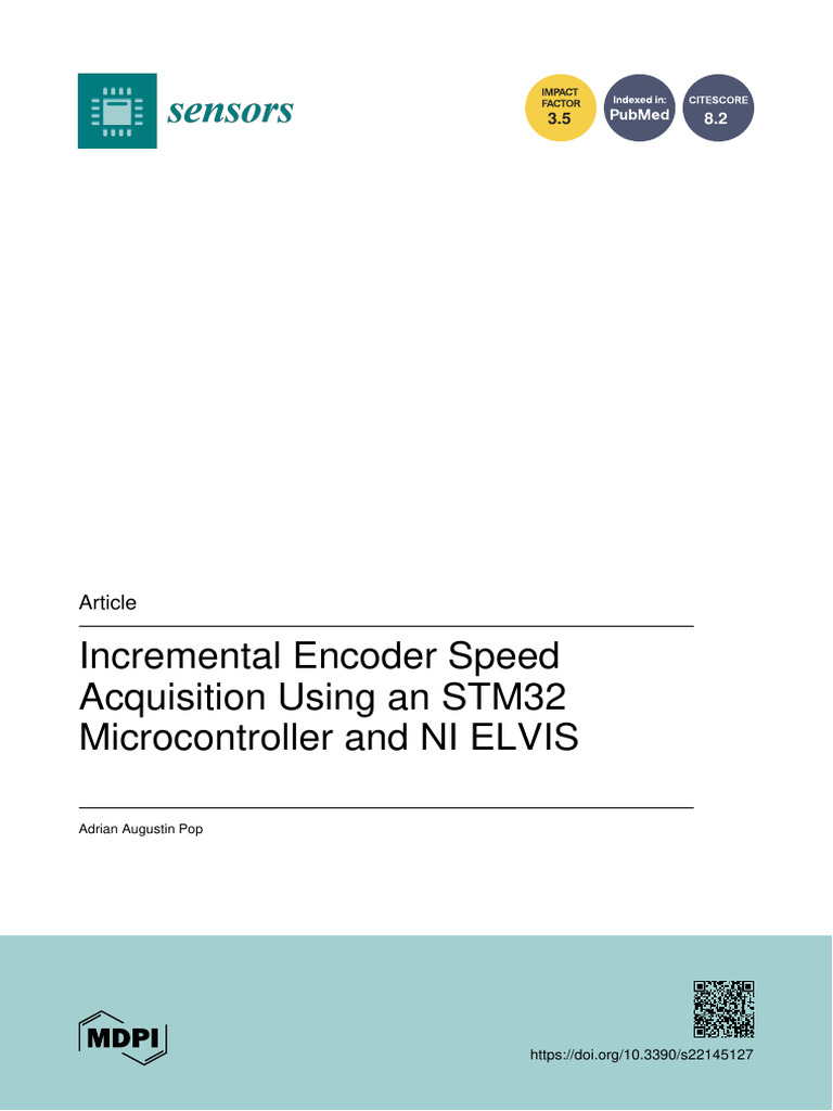 Incremental Encoder Speed with STM32 | PDF | Computing | Electrical ...