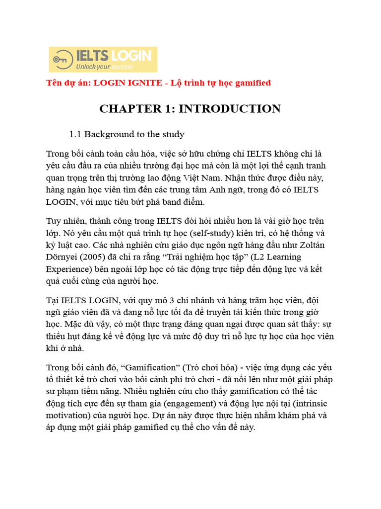 Login Ignite Thesis | PDF