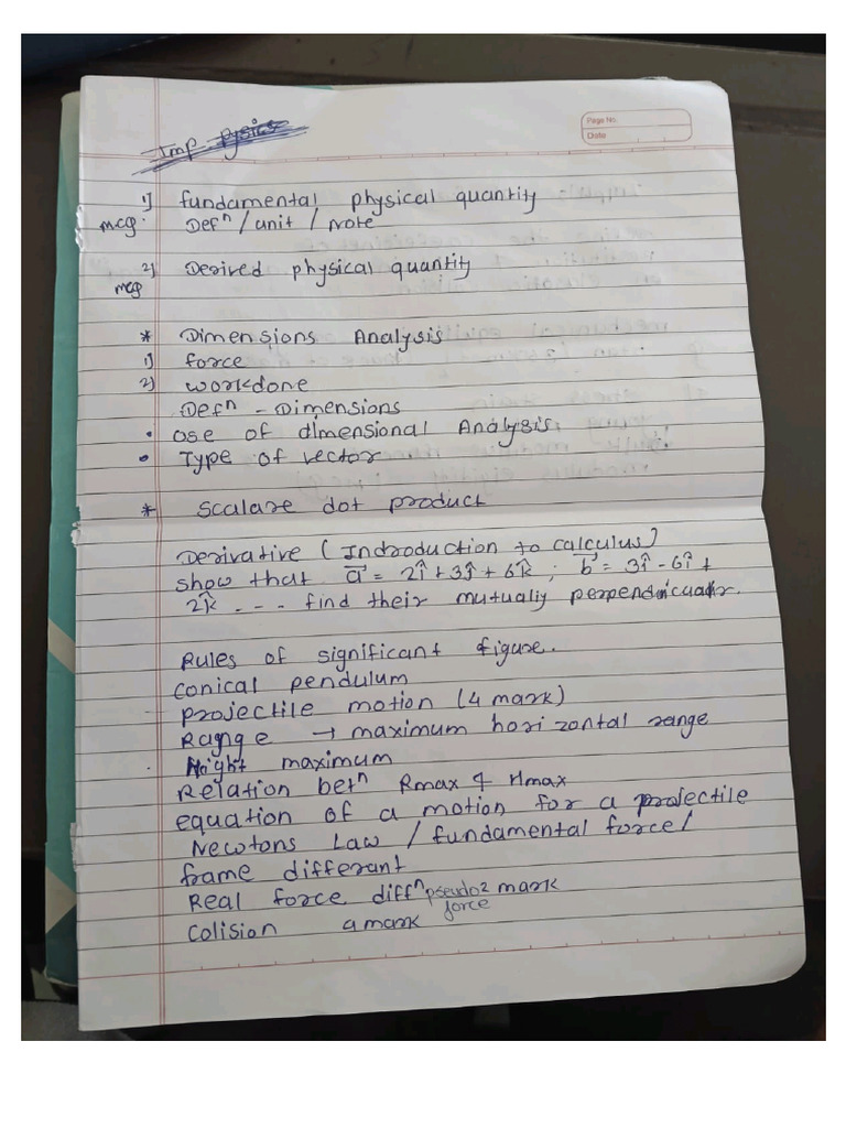 Phy Imp | PDF