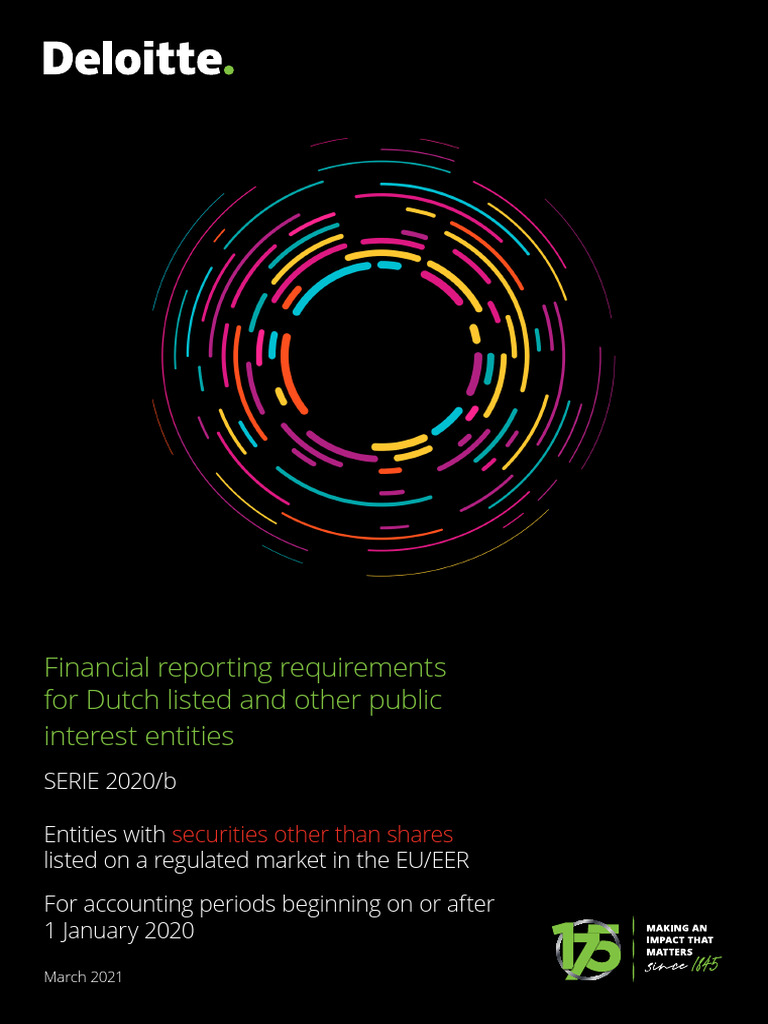 Deloitte Nl Audit Financial Reporting Requirements Document | PDF ...