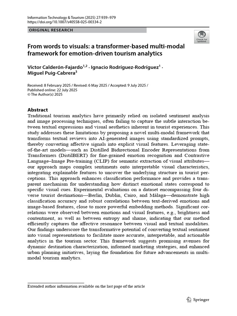 From Words to Visuals a Transformerbased Multimodal Framework for ...