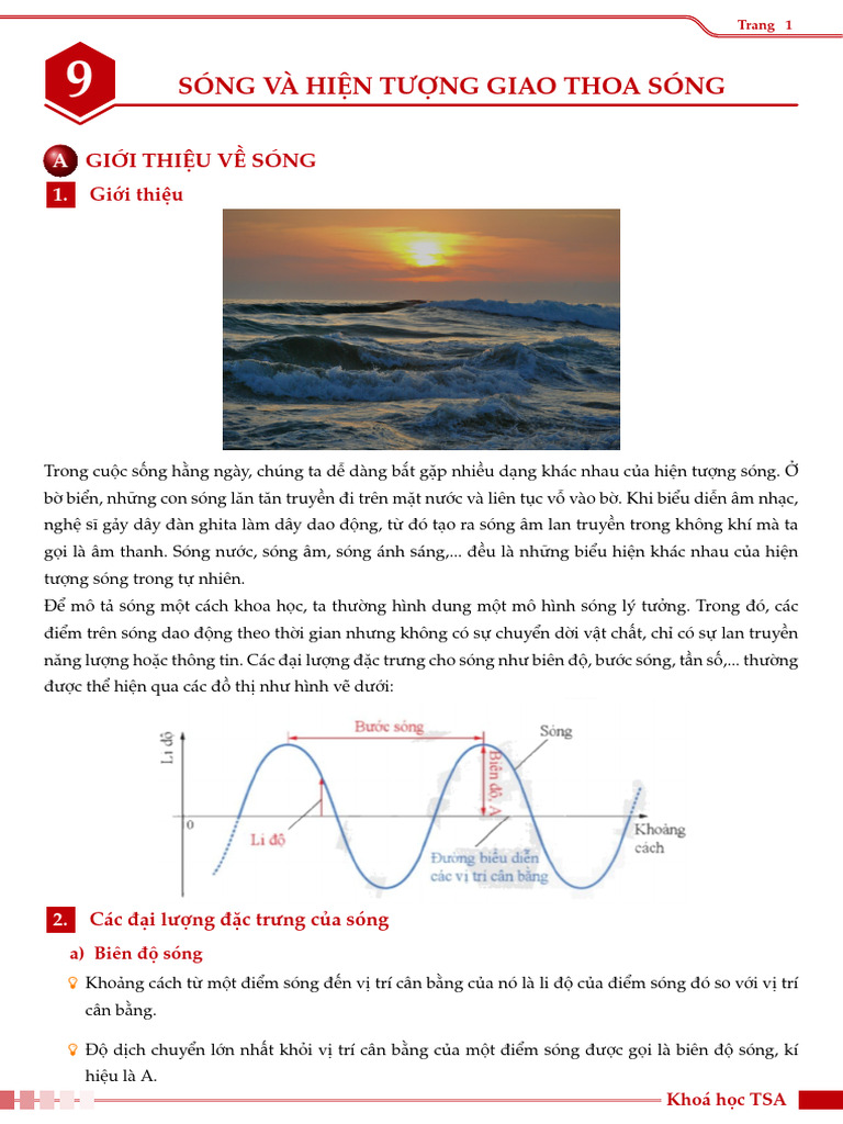 Chu Ë Æe É Ç 9 - SO üNG VA Ç HIE Ú Én TU O úNG GIAO THOA SO üNG | PDF