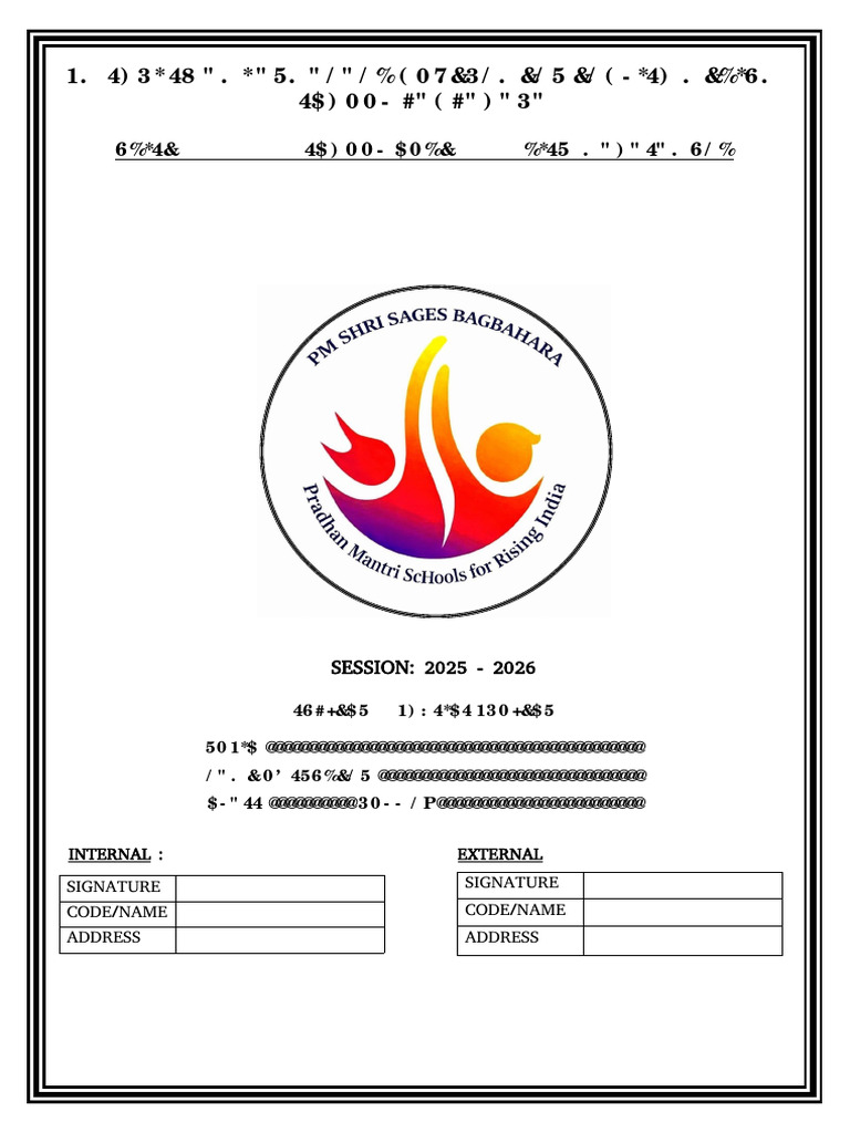 Physics Project for PM Shri Swami Atmanand School | PDF
