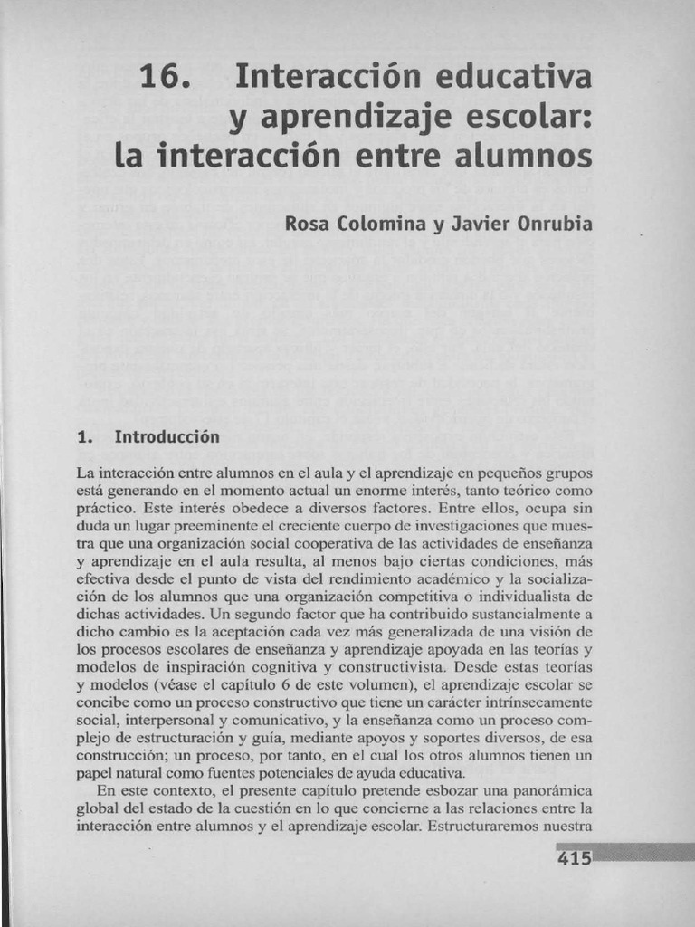 100721 | PDF | Aprendizaje | Enseñando