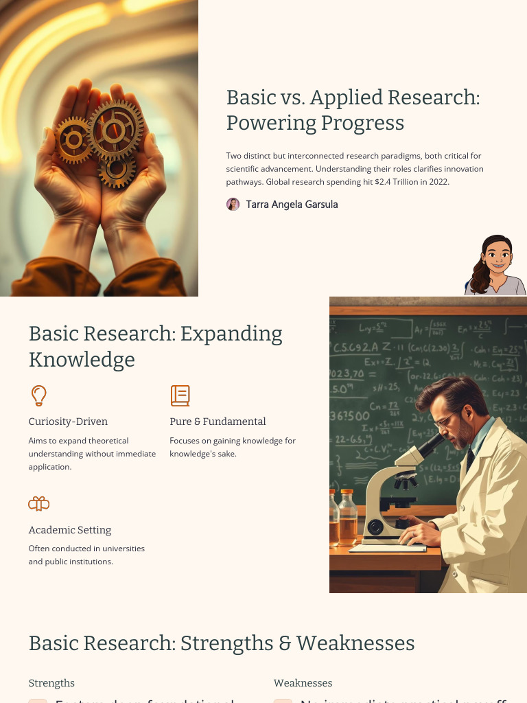 Basic vs. Applied Research Explained | PDF | Knowledge | Basic Research
