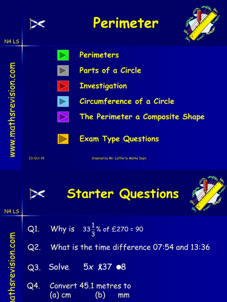 Perimeter | PDF