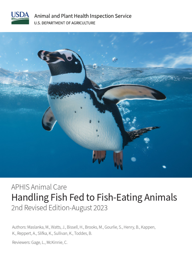 Guidelines for Handling Fish in Care | PDF | Refrigerator | Freezing