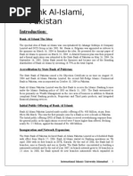 Download Project on Bank Al-Islami by Mahmood Khan SN97939029 doc pdf