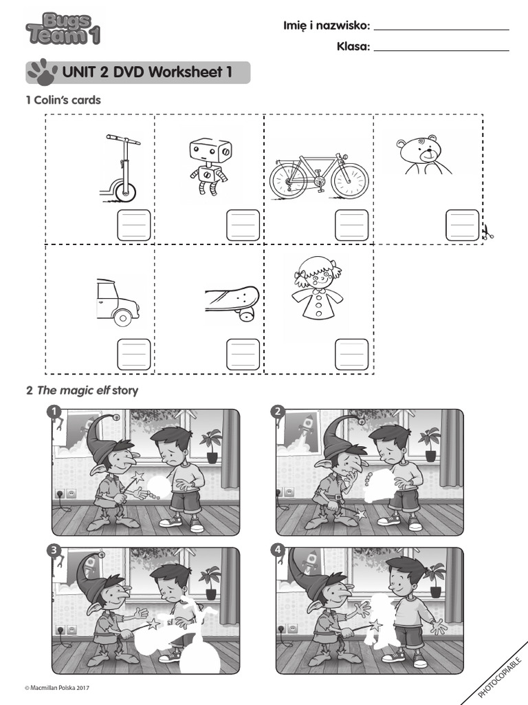 BT1 Unit 2 DVD Worksheets | PDF