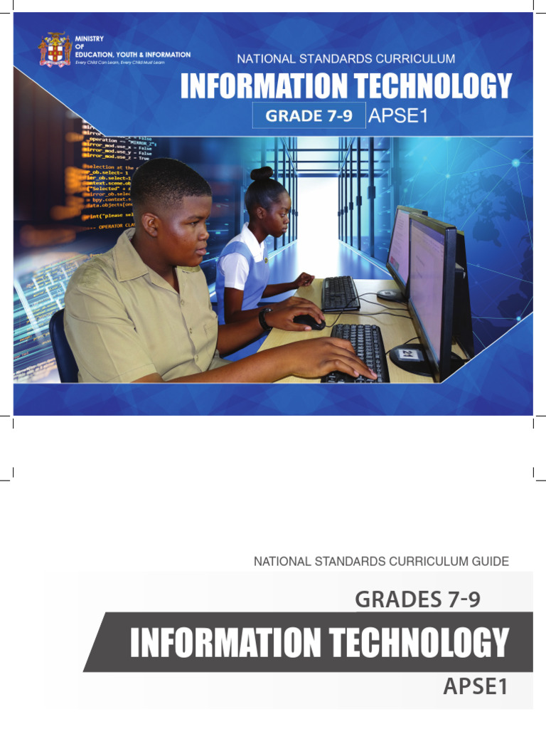 Grade 9 Information Technology Curriculum | PDF | Educational ...