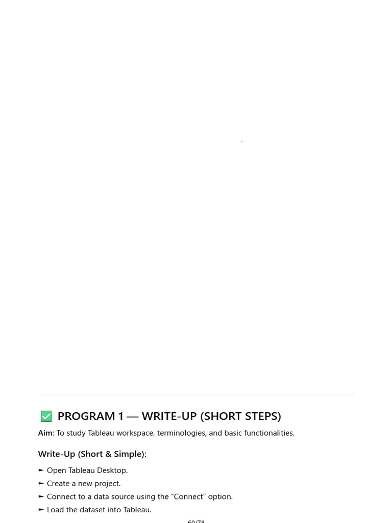 Power BI and Tableau Step-by-Step Guide | PDF | Microsoft Excel | Chart