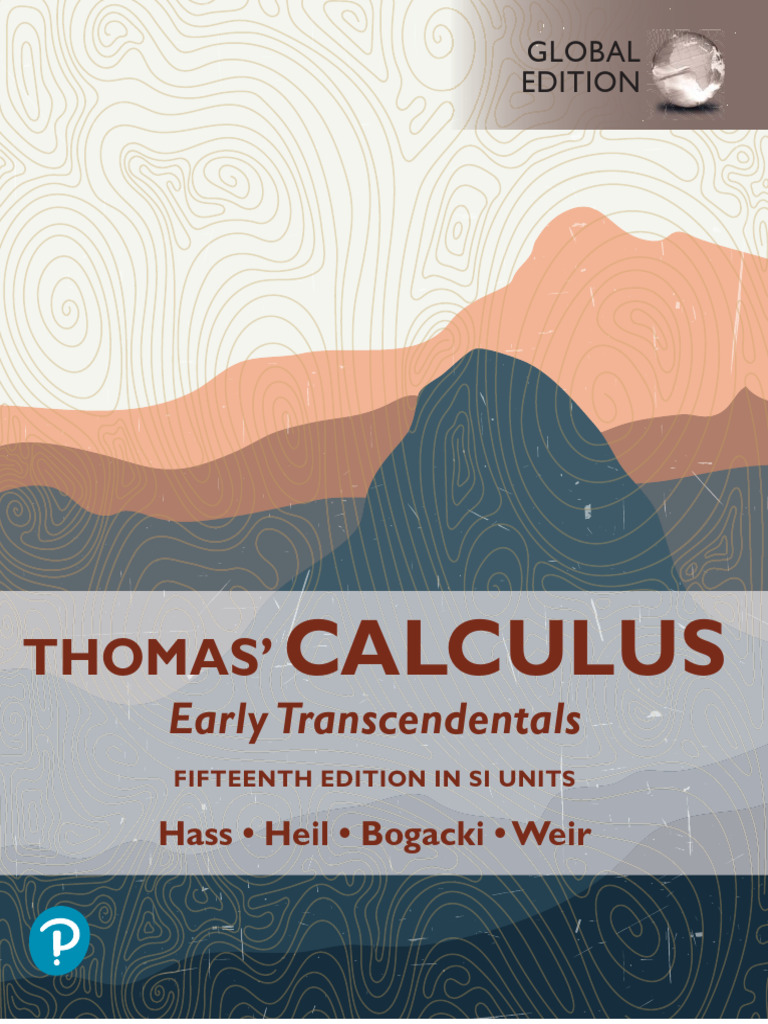 Thomas' Calculus: Early Transcendentals | PDF | Integral | Derivative