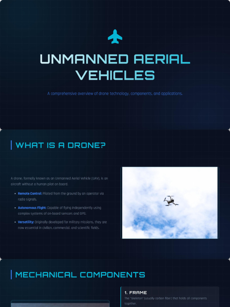 Introduction To Drones | PDF
