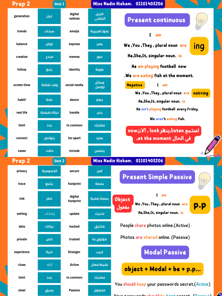 Night Revision Prep 2 | PDF | Plural