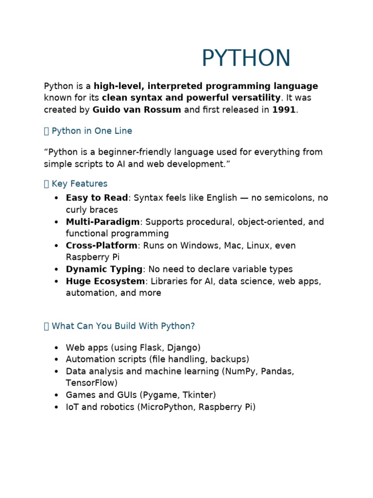 Python(Basics to Advanced) IP class 11th | PDF | Python (Programming ...