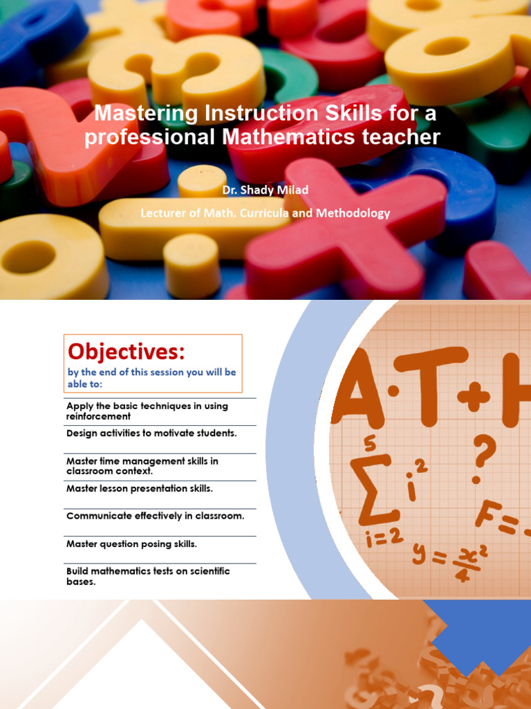 Effective Math Teaching Strategies | PDF | Mathematics | Reinforcement