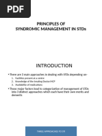 STI Syndromic Management Algorithms | PDF