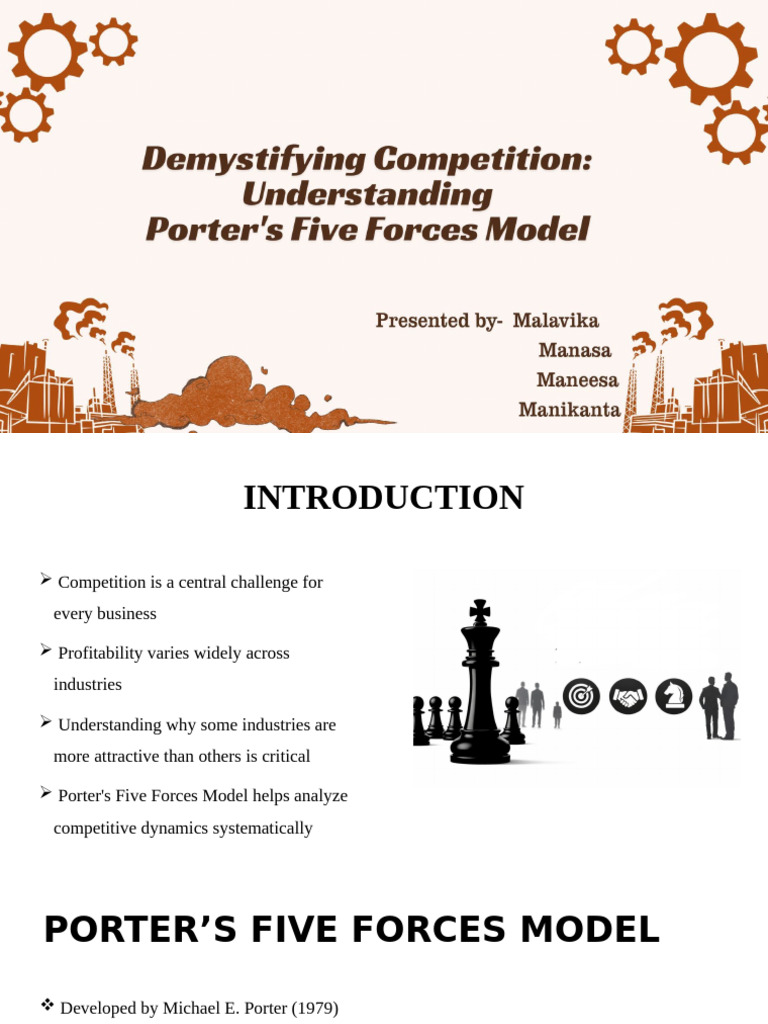 Analyzing Industry Competition with Porter's Model | PDF | Financial ...