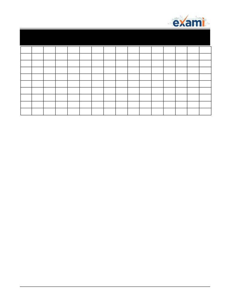 Major Test-05 - Exami Test Series - JEE - Answer & Solution | PDF ...