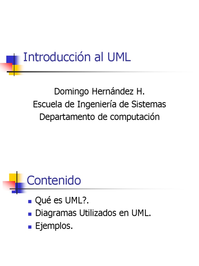 Introducción a UML