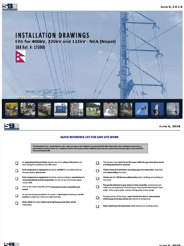 Safe Tower Climbing Guidelines | PDF | Manufactured Goods