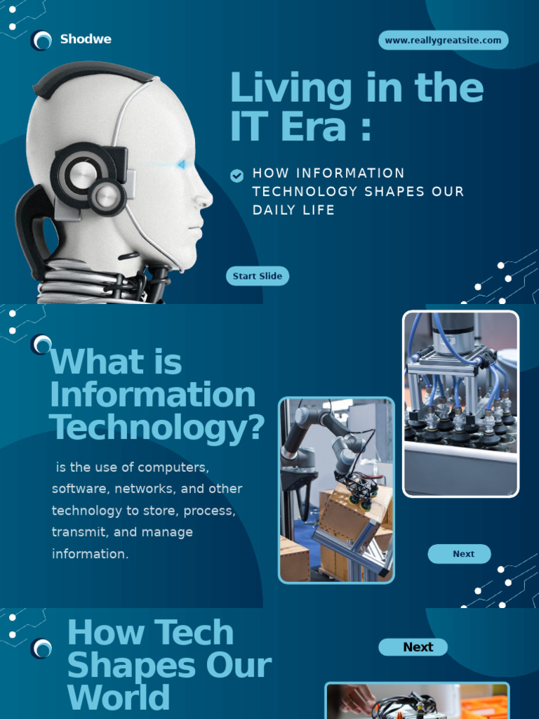 Living in The IT Era | PDF | Computing | Communication