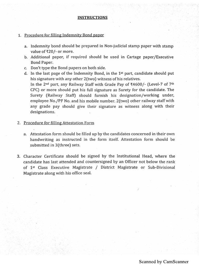 Instructions | PDF
