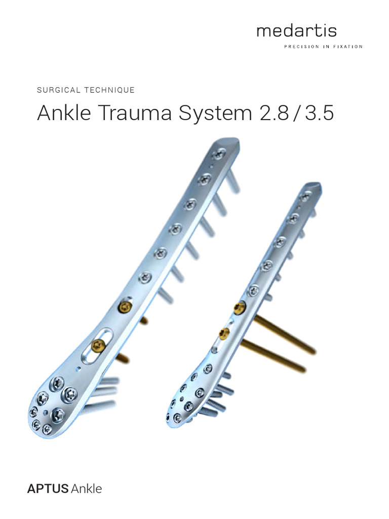 R ANKLE-01010001 v2 en Ankle Trauma Surgical Technique | PDF | Ankle ...