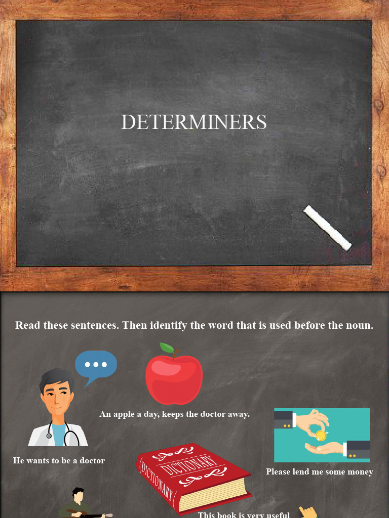Understanding Determiners in English | PDF | Plural | Noun