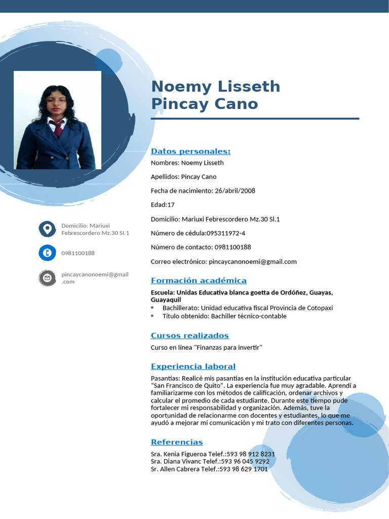 Noemy Lisseth | PDF