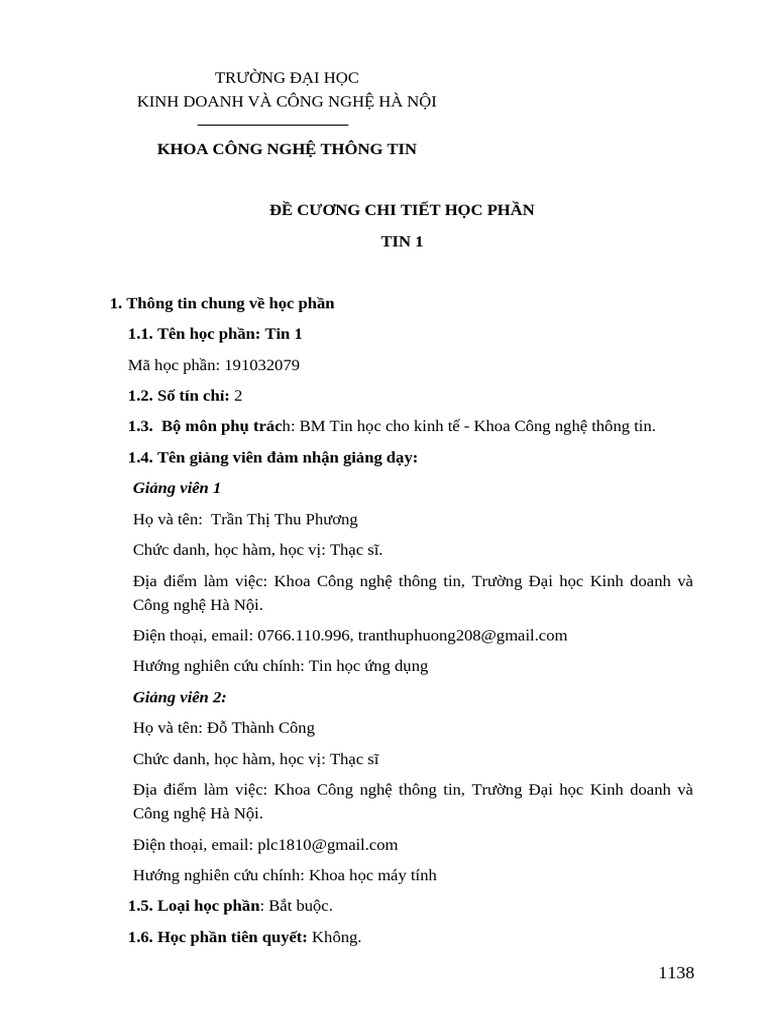 61 - 191032079 - Tin 1 - NNAnh | PDF