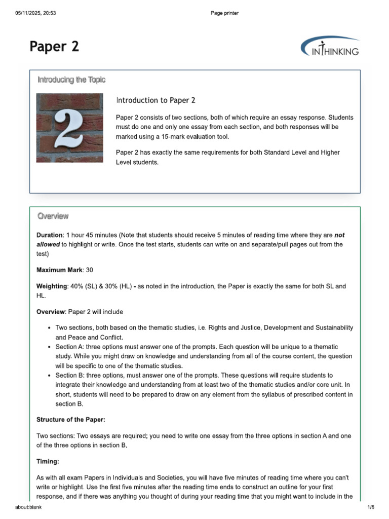 GP Paper 2 Details | PDF
