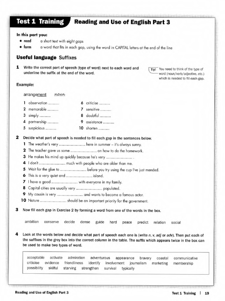 Exam Prep P3 | PDF | Adjective | Adverb