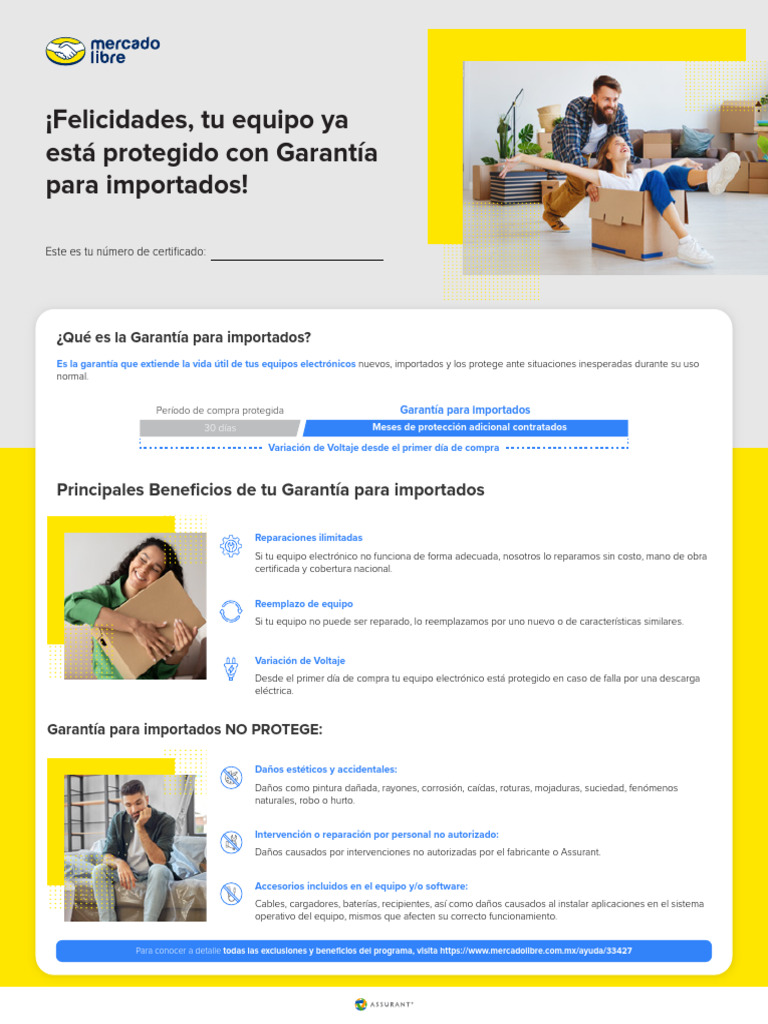 Garantía Extendida para Equipos Importados | PDF | Seguro | Póliza de ...