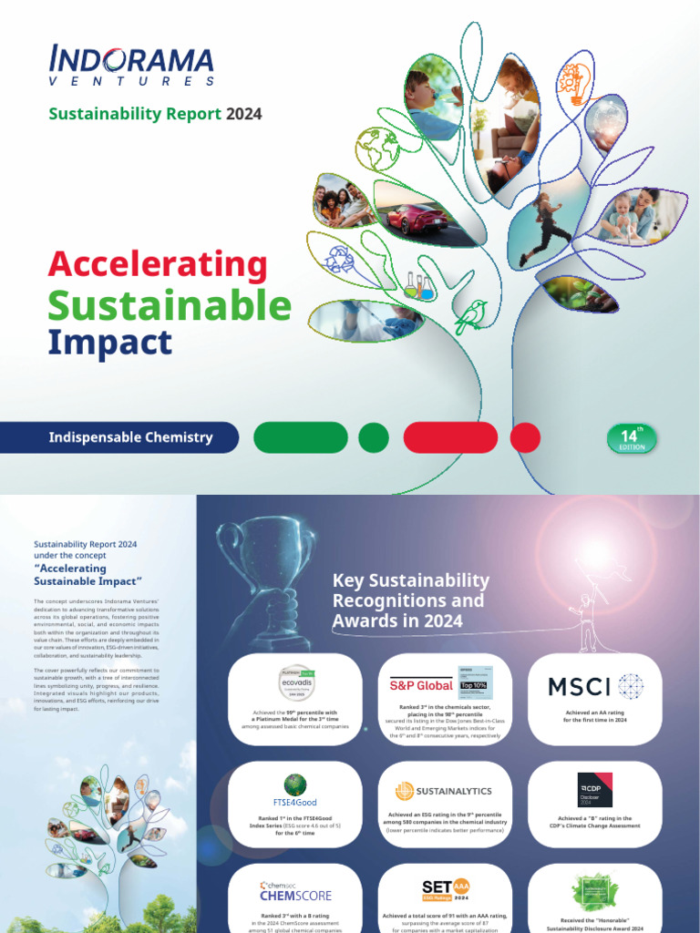 2024 Sustainability Report Highlights | PDF | Sustainability | Life ...