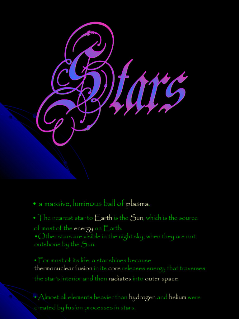 Stars (2) | PDF | Stars | Sun