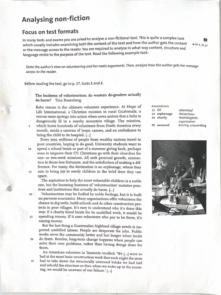 Analysing Non Fiction | PDF
