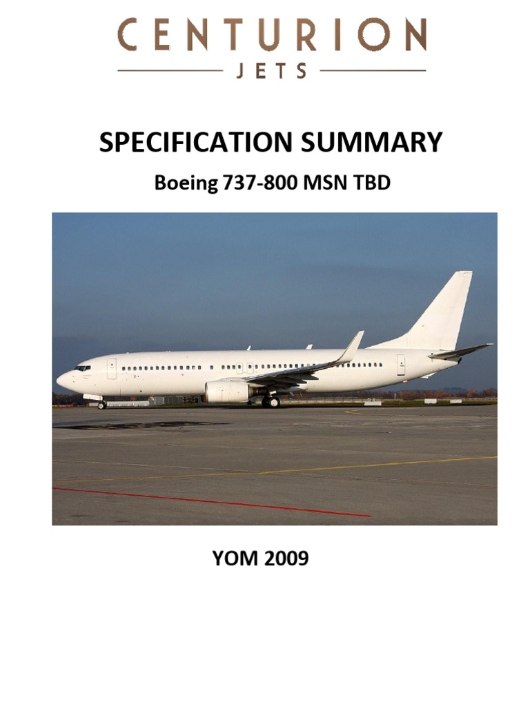 2009_B737-800 PAX | PDF | Avionics | Aerospace