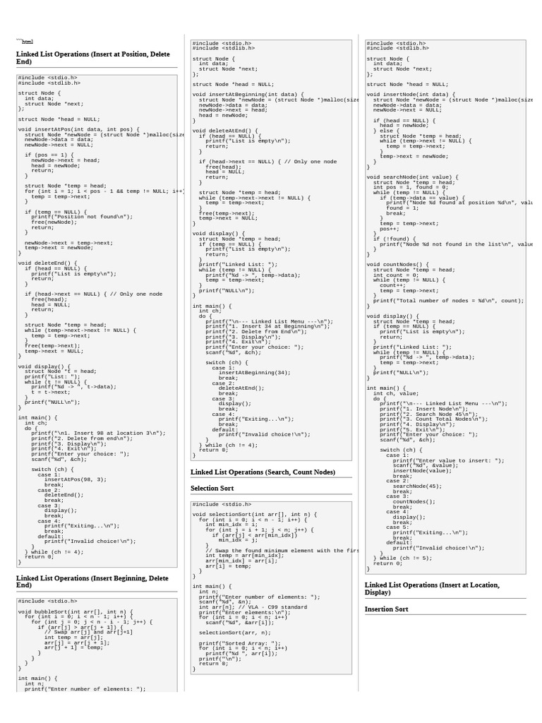 Cheatsheet 2c3cf5e8 Fcc7 405e 988e 29c5b32b3b7e | PDF | Queue (Abstract ...