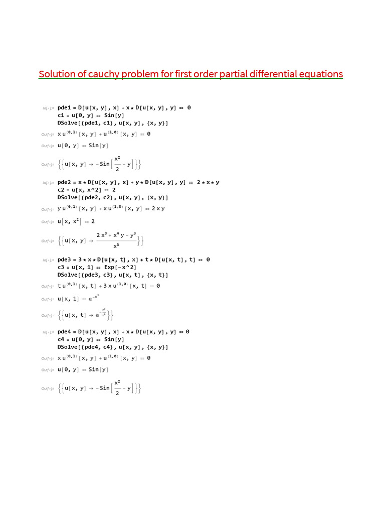 Manoj Kumar 13777 PDE | PDF | Differential Equations | Differential ...