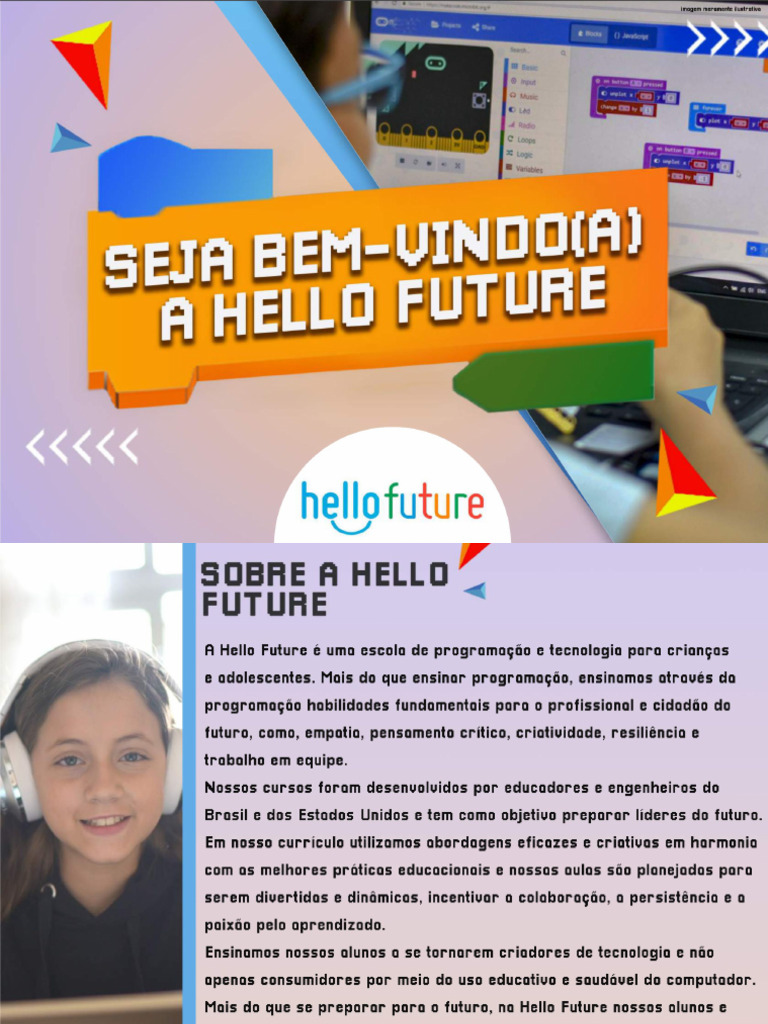 Boas Vindas Hello Future - TF | PDF