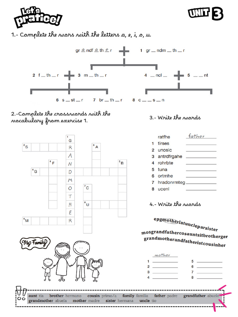UNIT · Exercises and Grammar 6º | PDF | Chess Openings | Chess Theory