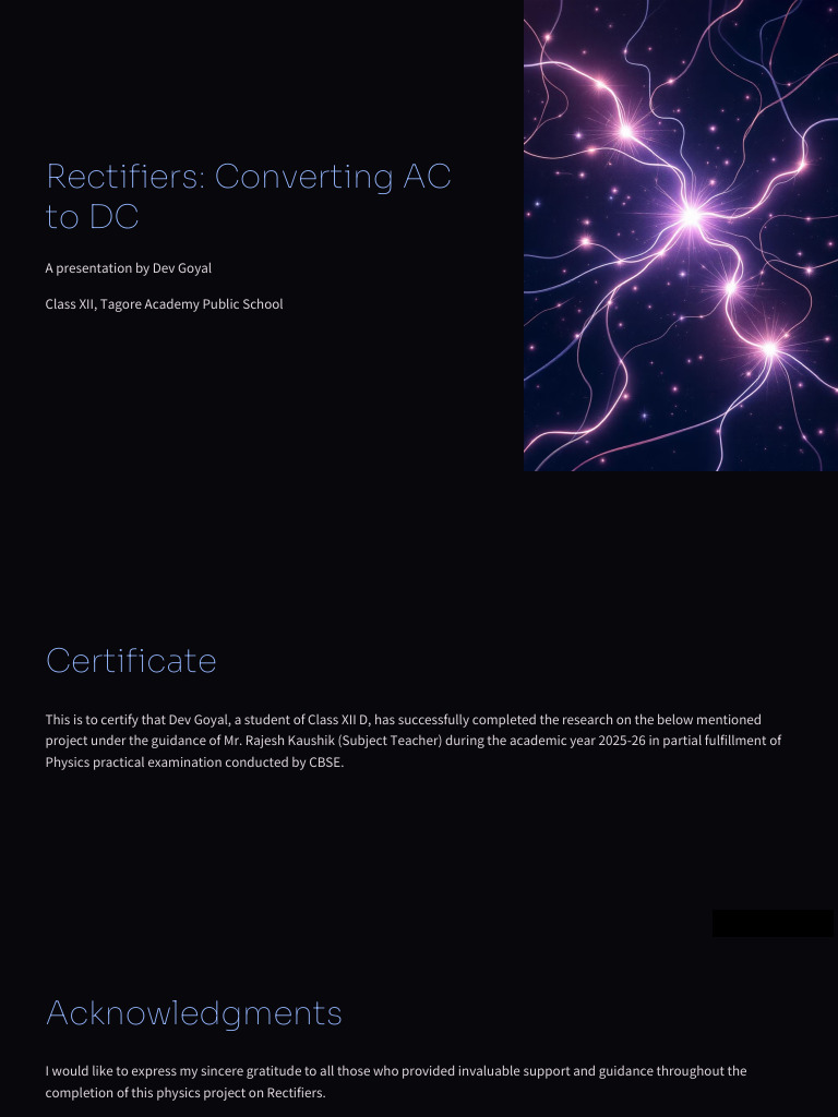 Rectifiers-Converting-AC-to-DC | PDF | Rectifier | Direct Current