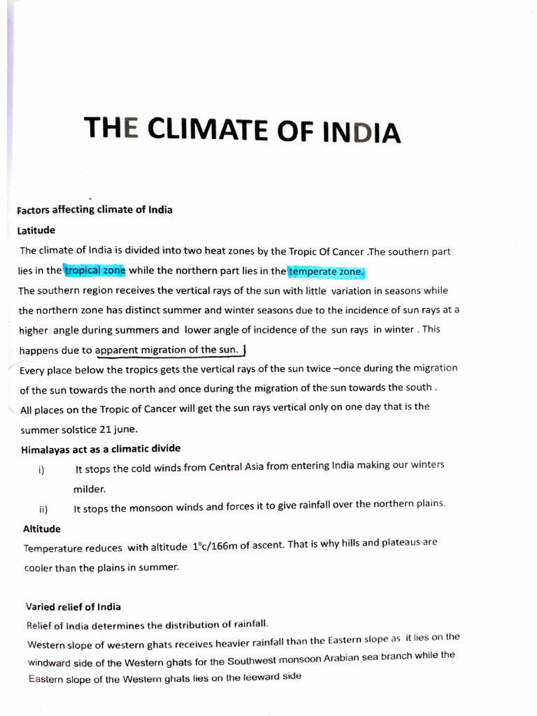 1 - Climate (1) | PDF
