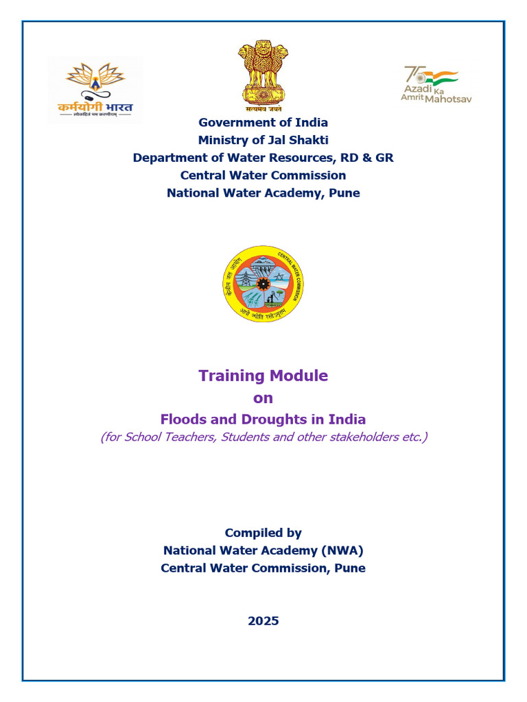Floods and Droughts Training Module | PDF | Flood | Drought