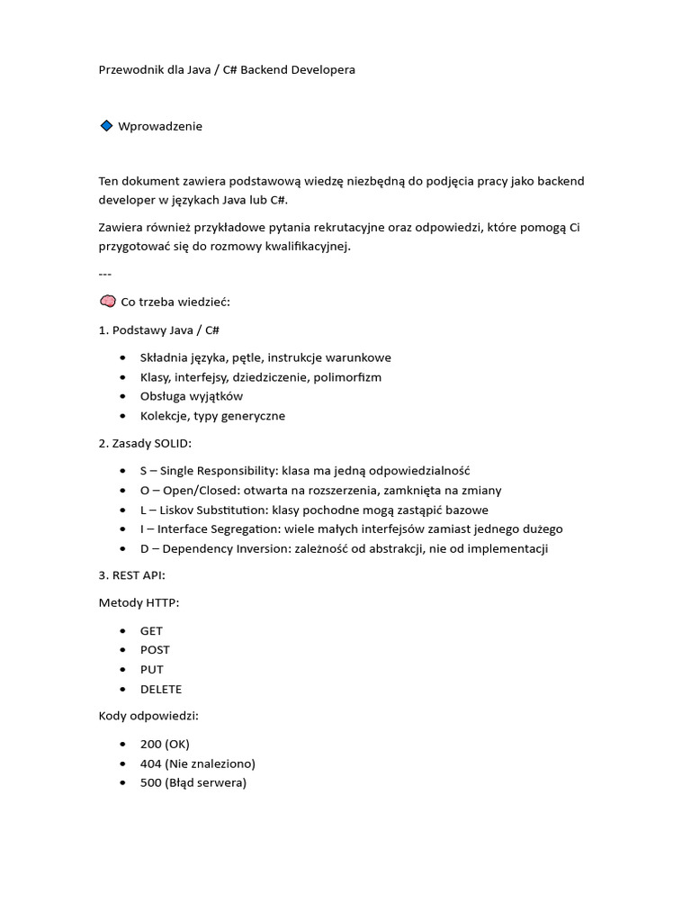 Przewodnik Dla Java | PDF