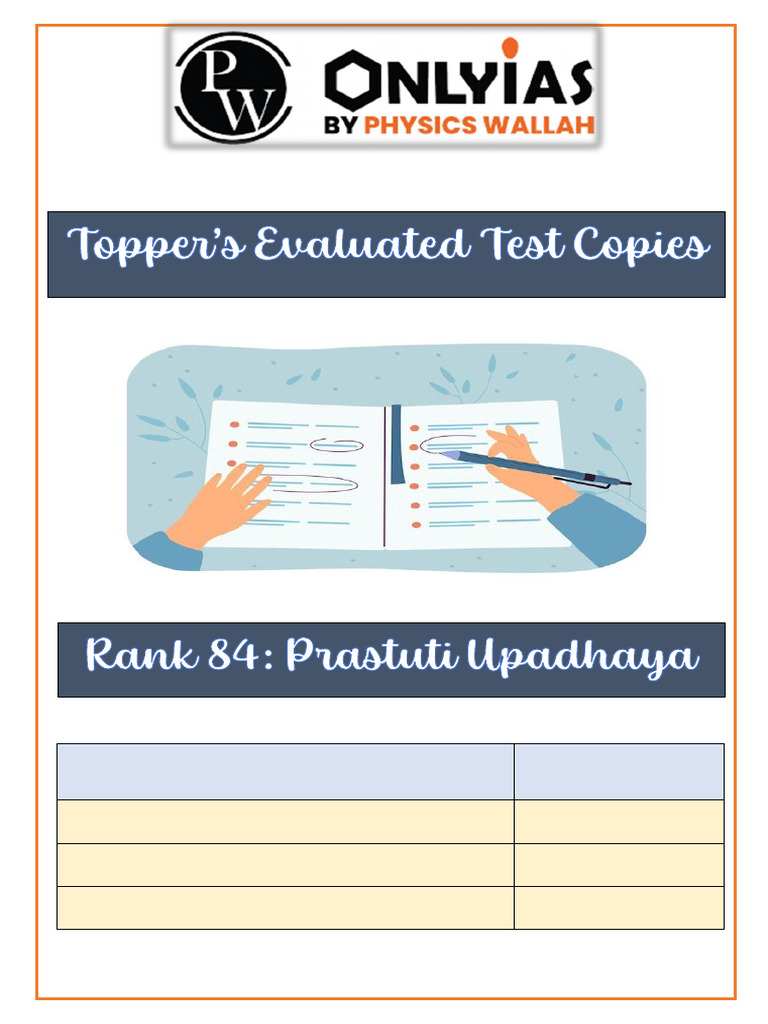 Evaluated Booklet_rank_84 PRASTUTI UPADHAYA | PDF