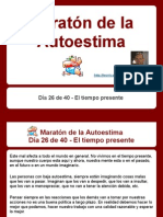 Maratón de La Autoestima - Día 26