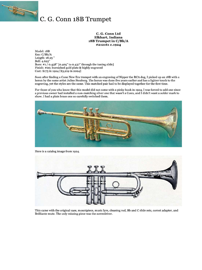 Conn 18B Glantz | PDF