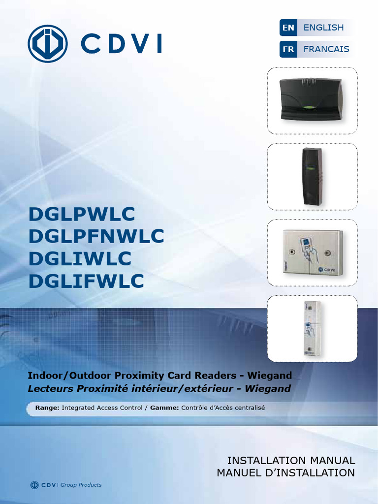 Wiegand Proximity Card Reader Manual | PDF | Light Emitting Diode | Bit